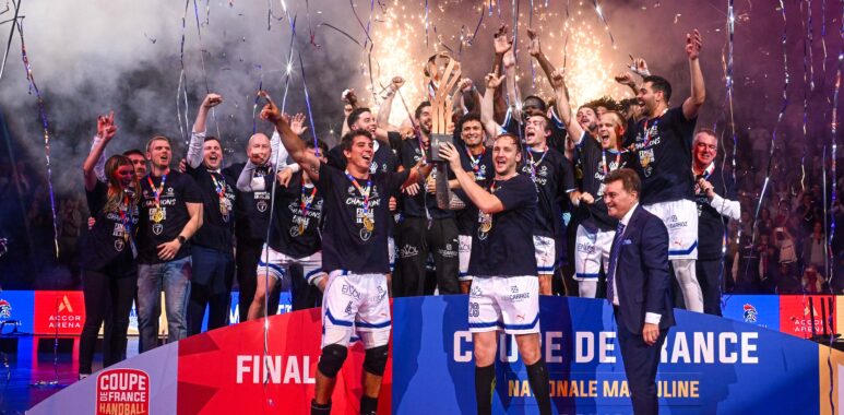 Montpellier Handball v Paris Saint-Germain Handball - French Cup 2025 Mens National final | AllezPaillade.com