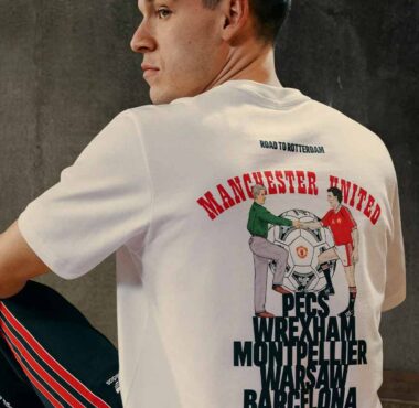 La Paillade sur un tee-shirt de Manchester United