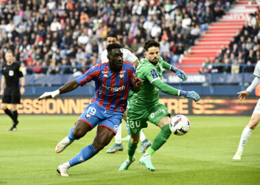Alexandre Mendy Larsonneur Stade Malherbe Caen v Association Sportive Saint-Etienne - Ligue 2 BKT | AllezPaillade.com
