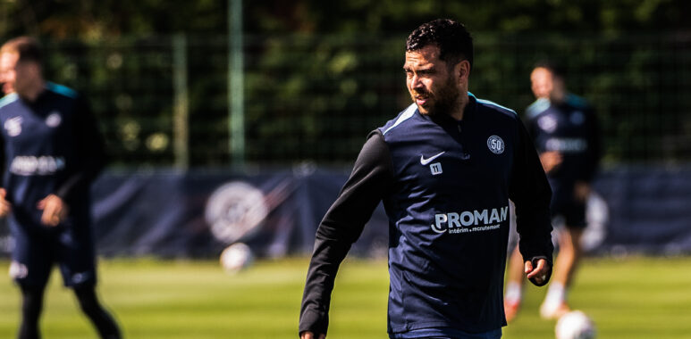 Téji Savanier Montpellier Herault SC - Training Session 08042025 | AllezPaillade.com