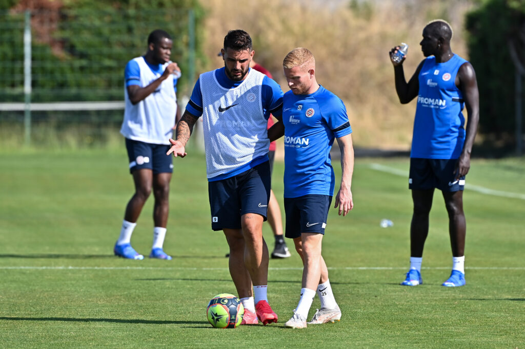 Delort Mollet Montpellier HSC - Training session | AllezPaillade.com