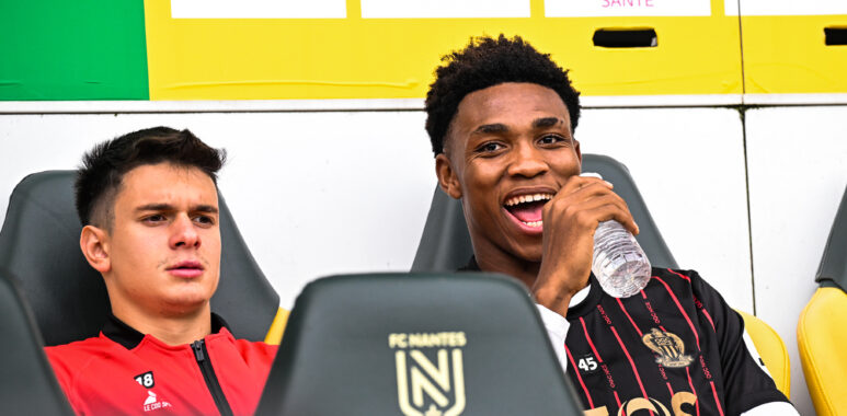 Rares Ilie Victor Orakpo FC Nantes v OGC Nice - Ligue 1 McDonalds 20242025 | AllezPaillade.com