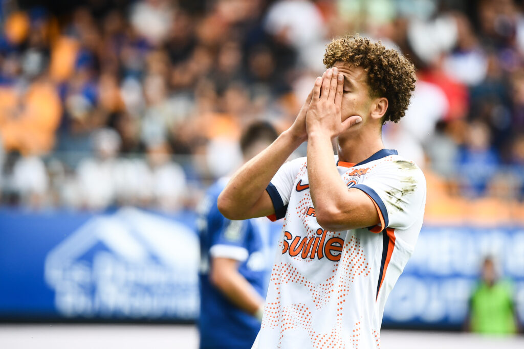 Everson Jr ESTAC Troyes v Montpellier Herault SC - Ligue 2 BKT 20252026 | AllezPaillade.com