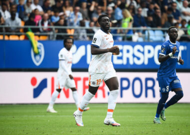 Alexandre Mendy ESTAC Troyes v Montpellier Herault SC - Ligue 2 BKT 20252026 | AllezPaillade.com