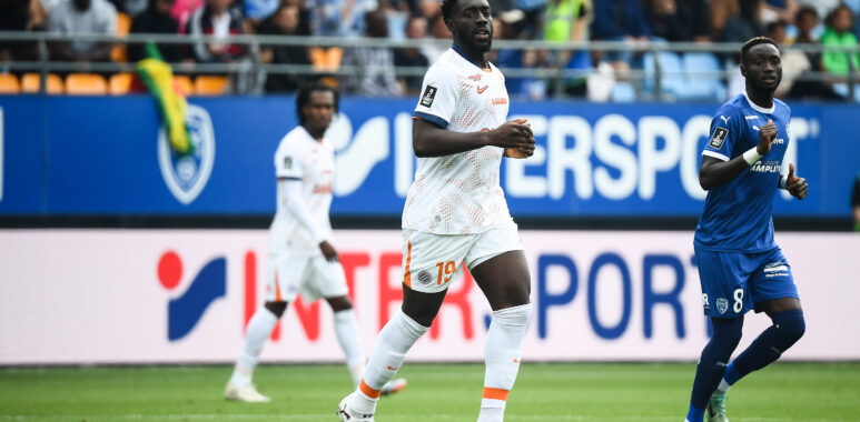Alexandre Mendy ESTAC Troyes v Montpellier Herault SC - Ligue 2 BKT 20252026 | AllezPaillade.com