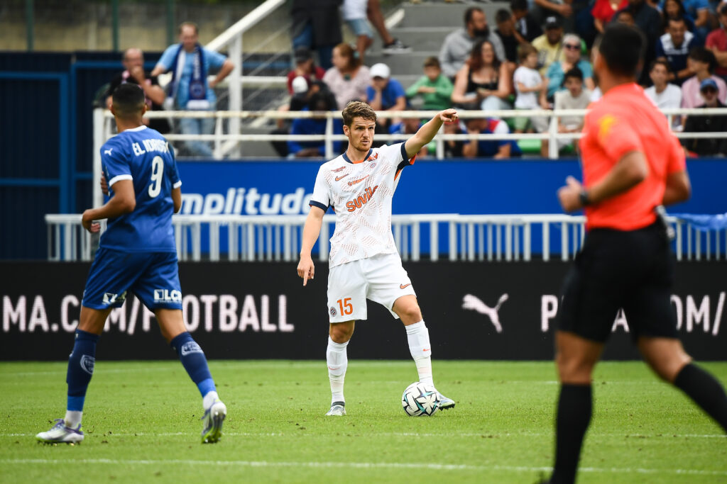 Julien Laporte ESTAC Troyes v Montpellier Herault SC - Ligue 2 BKT 20252026 | AllezPaillade.com