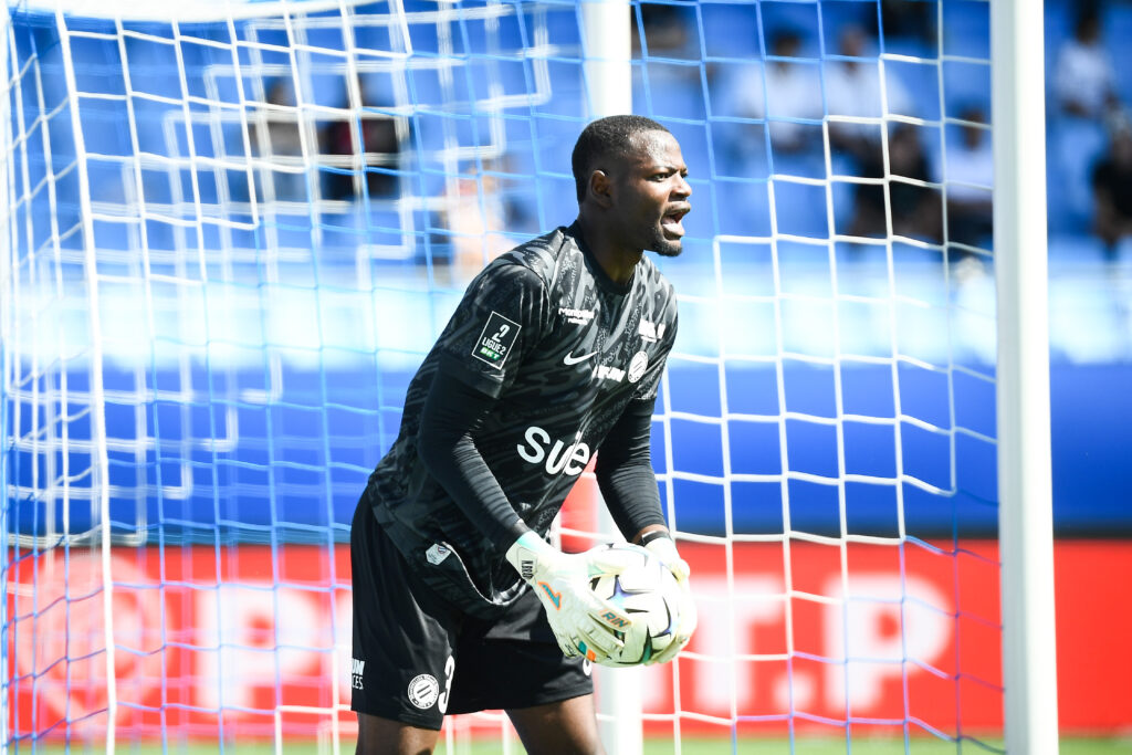Simon Ngapandouetnbu ESTAC Troyes v Montpellier Herault SC - Ligue 2 BKT 20252026 | AllezPaillade.com