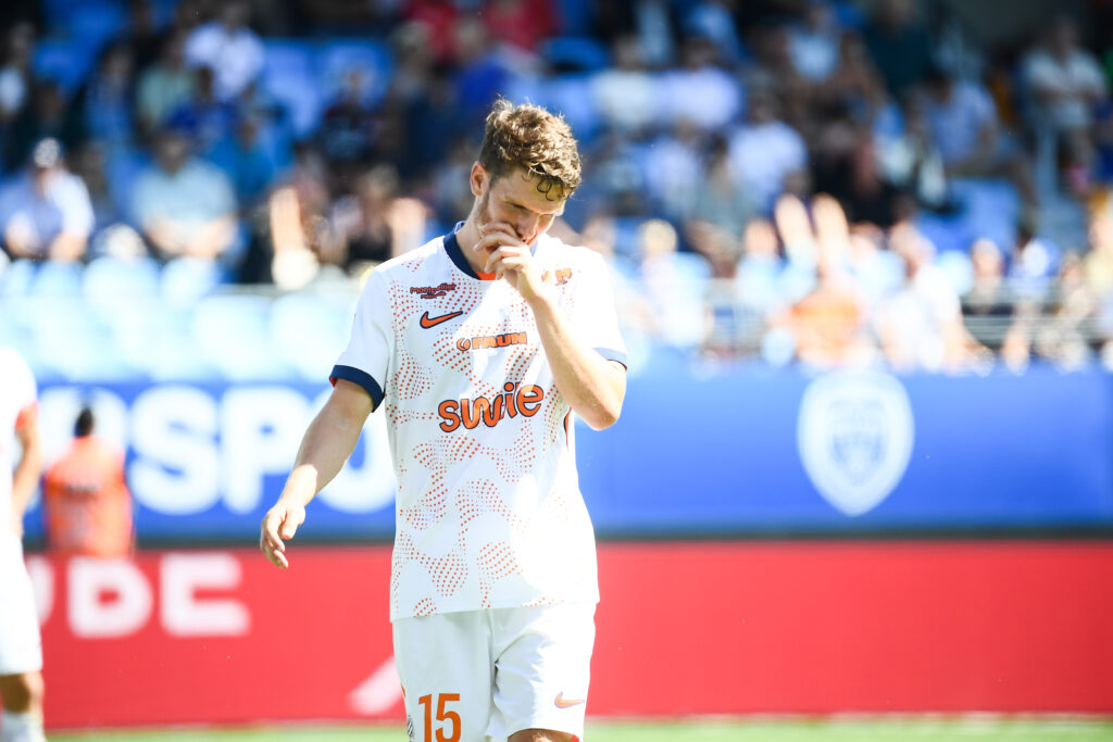 Julien Laporte ESTAC Troyes v Montpellier Herault SC - Ligue 2 BKT 20252026 | AllezPaillade.com
