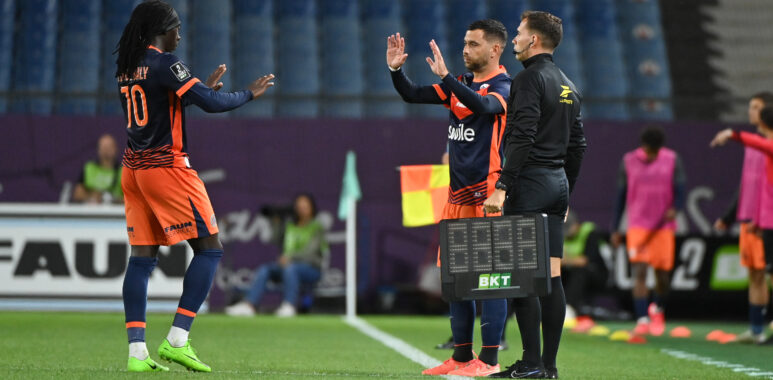 Coulibaly Savanier Montpellier Hérault SC v Amiens SC - Ligue 2 BKT 20252026 | AllezPaillade.com