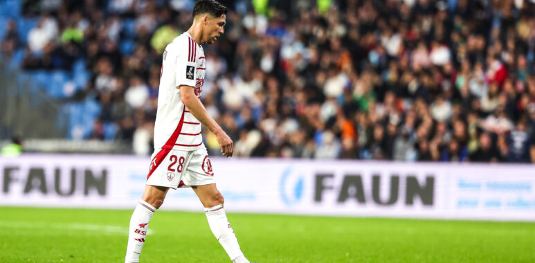 Jonas Martin Montpellier Herault SC v Stade Brestois 29 - Ligue 1 MCDonalds 20242025 | AllezPaillade.com