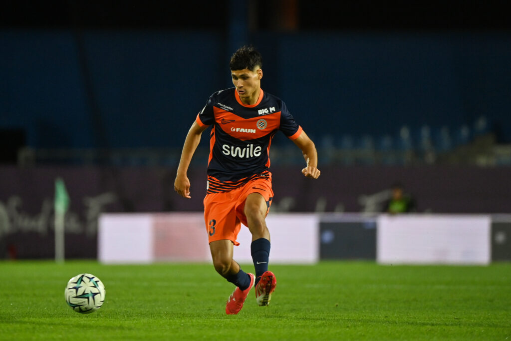 Naoufel El Hannach Montpellier Hérault SC v Amiens SC - Ligue 2 BKT 20252026 | AllezPaillade.com