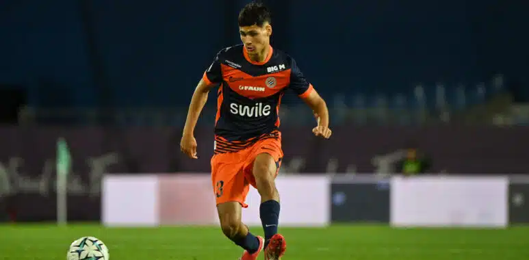 Naoufel El Hannach Montpellier Hérault SC v Amiens SC - Ligue 2 BKT 20252026 | AllezPaillade.com