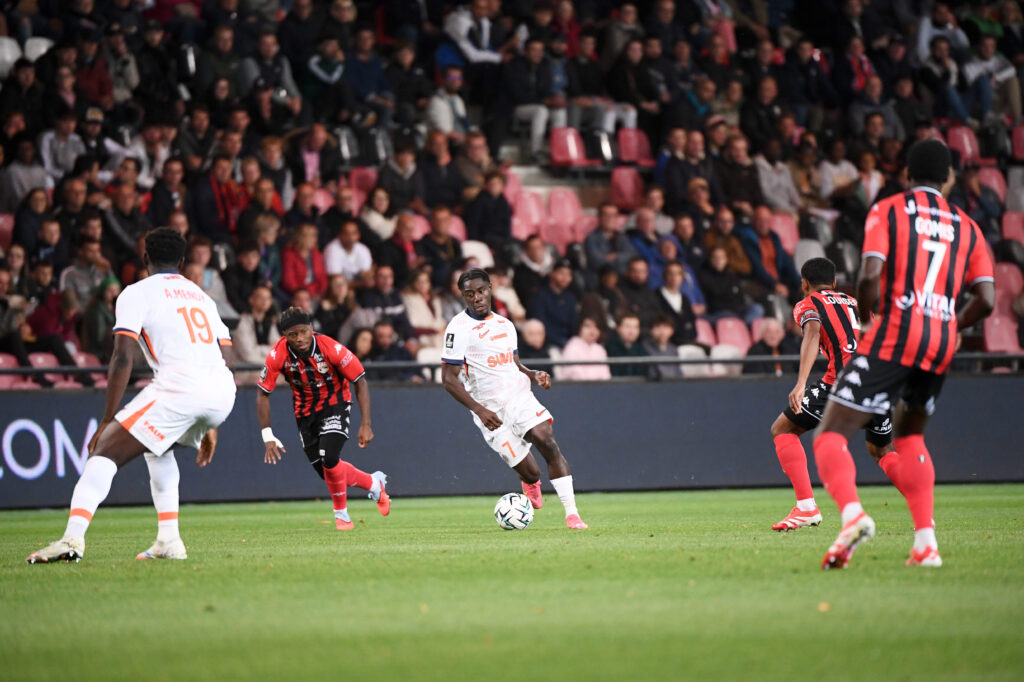 Mbuku En Avant Guimgamp v Montpellier Herault SC - Ligue 2 BKT 20252026 | AllezPaillade.com
