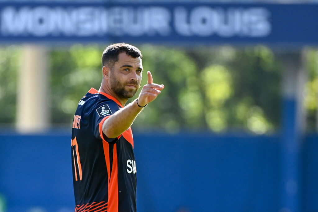 Téji Savanier Montpellier Herault SC v SC Bastia - Ligue 2 BKT 20252026 | AllezPaillade.com