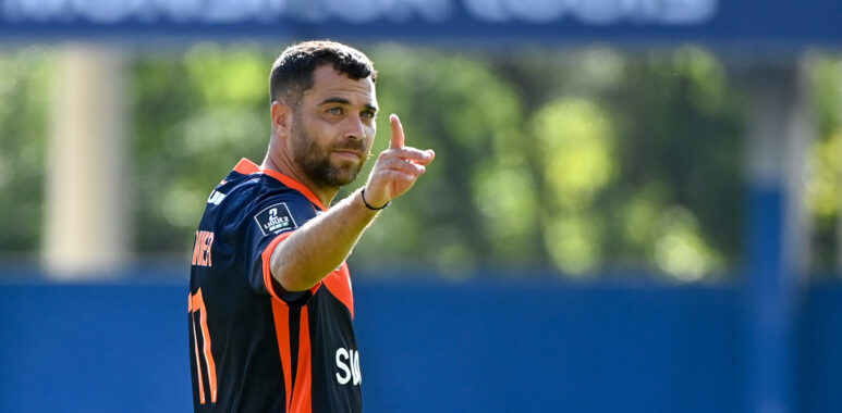 Téji Savanier Montpellier Herault SC v SC Bastia - Ligue 2 BKT 20252026 | AllezPaillade.com