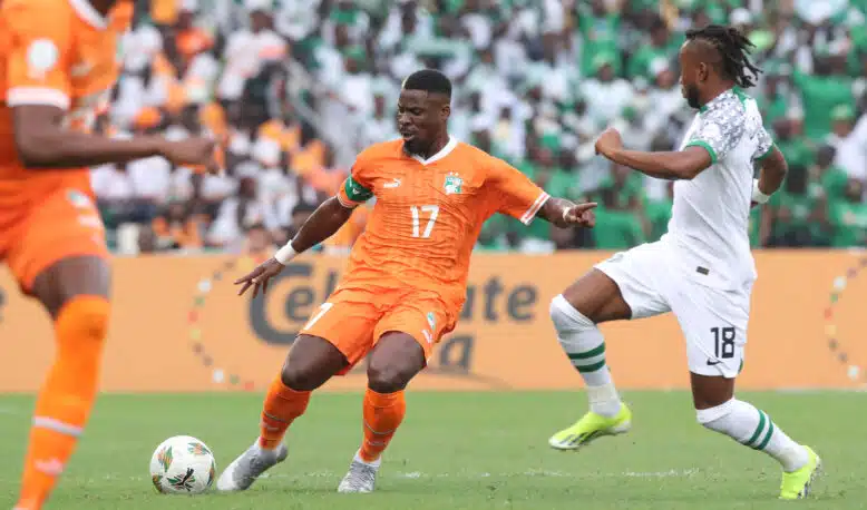 Serge Aurier Cote dIvoire and Nigeria - 2023 Africa Cup | AllezPaillade.com