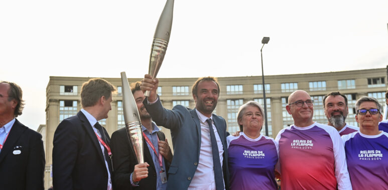 Arrivee de la Flamme Olympique - Montpellier - JO 2024 | AllezPaillade.com