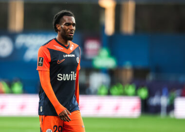 Enzo Tchato Montpellier HSC v Stade Rennais FC - Ligue 1 McDonalds 20242025 | AllezPaillade.com