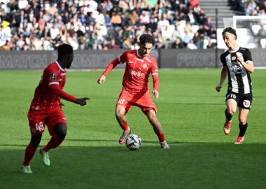 Enzo Tchato Angers SCO v Montpellier Herault SC - Ligue 1 McDonalds 20242025 | AllezPaillade.com