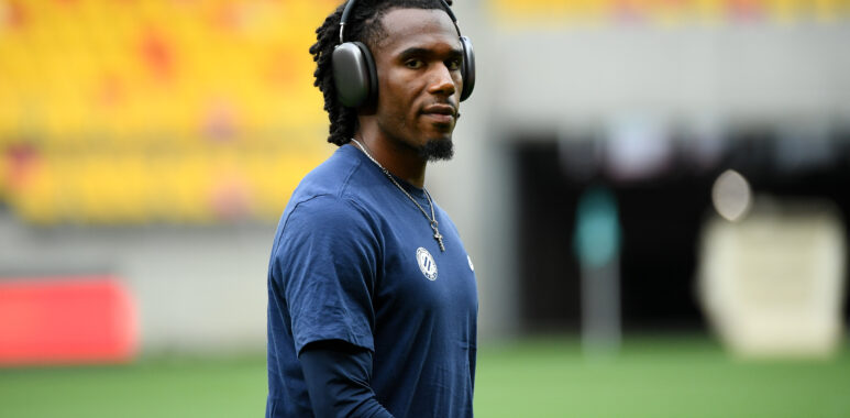 Enzo Tchato Le Mans FC v Montpellier Herault SC - Ligue 2 BKT 20252026 | AllezPaillade.com