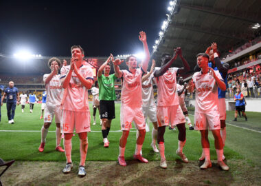 Julien LaporteMincarelli El Hannach Naoufel Le Mans FC v Montpellier Herault SC - Ligue 2 BKT 20252026 | AllezPaillade.com