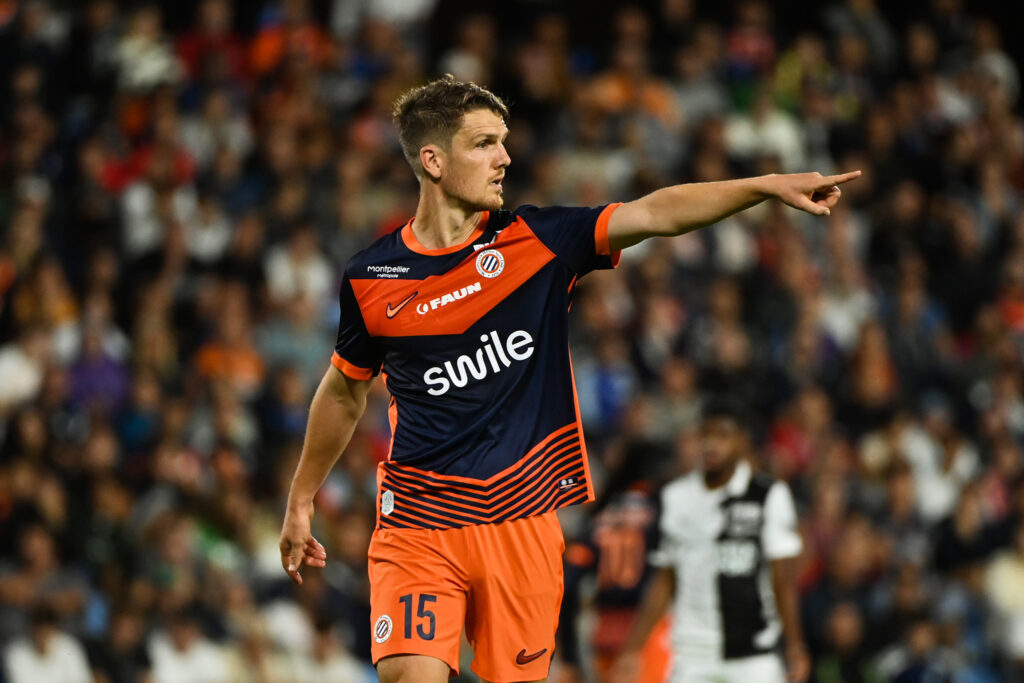 Julien Laporte Montpellier Hérault SC v Amiens SC - Ligue 2 BKT 20252026 | AllezPaillade.com