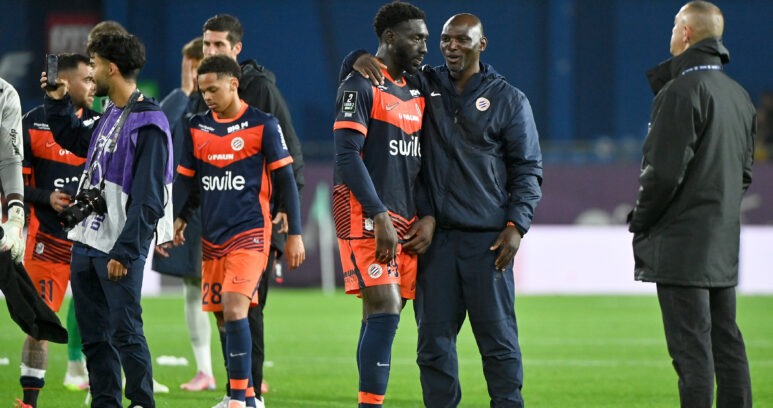 Alexandre Mendy Zoumana Camara Montpellier HSC v Rodez Aveyron Football - Ligue 2 BKT 20252026 | AllezPaillade.com