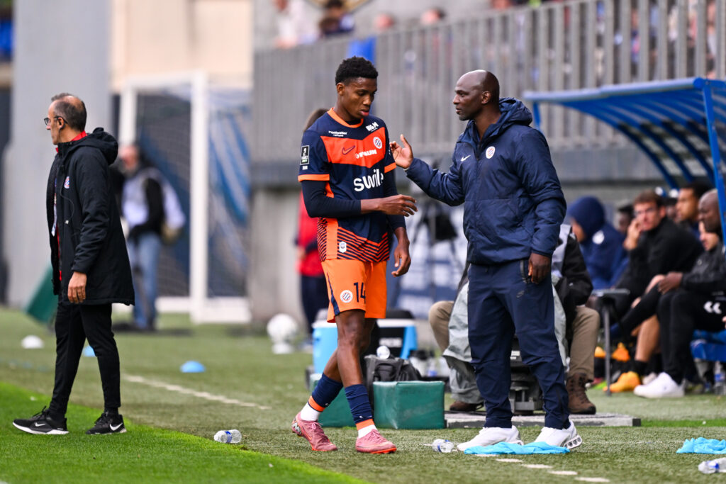Orakpo USL Dunkerque v Montpellier Herault SC - Ligue 2 BKT 20252026 | AllezPaillade.com