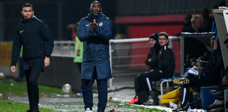 Zoumana Camara Canet Roussillon FC v Montpellier HSC - French Cup 20252026 | AllezPaillade.com