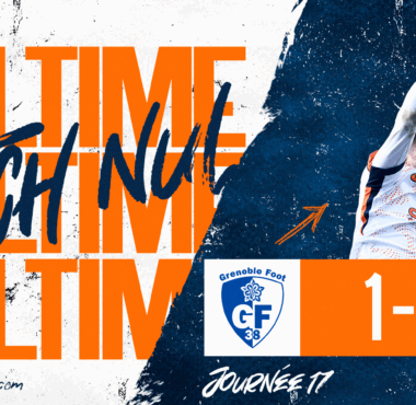 GF38 1-1 MHSC: Un match nul frustrant pour terminer l’année au Stade des Alpes