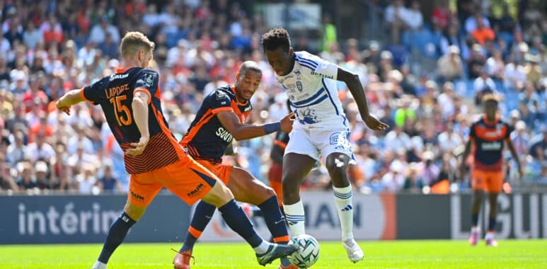 Laporte Jullien Montpellier Herault SC v SC Bastia - Ligue 2 BKT 20252026 | AllezPaillade.com