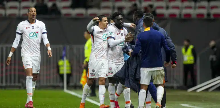 Mendy Sainte-Luce OGC Nice v Montpellier Herault SC - French Cup 20252026 | AllezPaillade.com