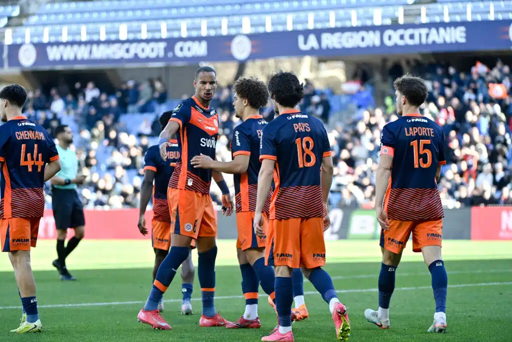 Laporte Jullien Pays Everson Montpellier Herault SC v Le Mans FC - Ligue 2 BKT 20252026 | AllezPaillade.com