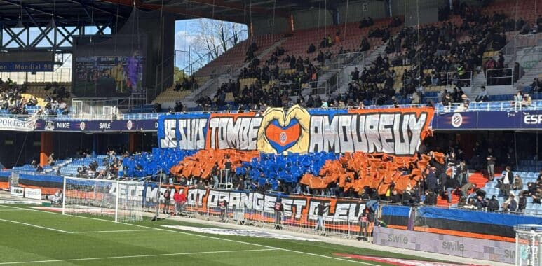 tifo butte paillade | AllezPaillade.com