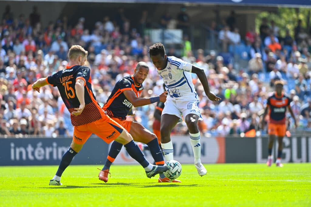 Laporte Jullien Montpellier Herault SC v SC Bastia - Ligue 2 BKT 20252026 | AllezPaillade.com
