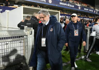 Laurent Nicollin Montpellier Herault SC v Stade Lavallois Mayenne FC - Ligue 2 BKT 20252026 | AllezPaillade.com