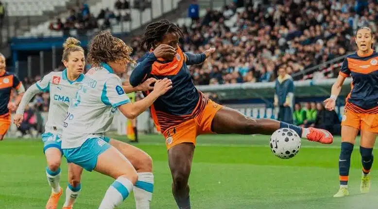 Nina Ngueleu MHSC Féminines vs OM Mars 2026 | AllezPaillade.com