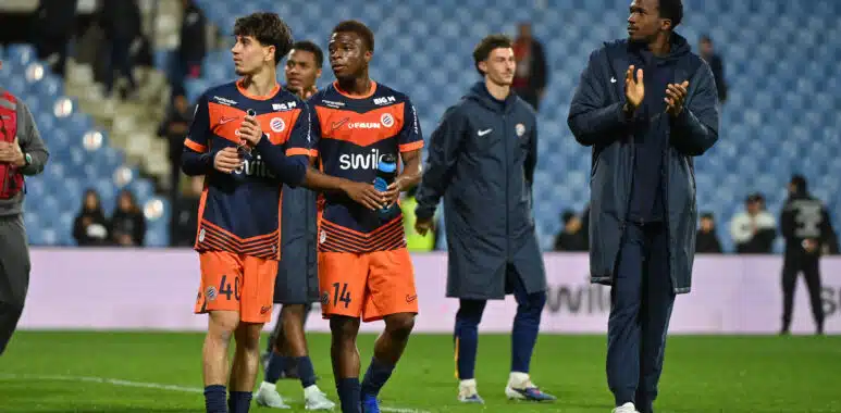 Vidal Cartoux Molebe Montpellier Herault SC v Stade Lavallois Mayenne FC - Ligue 2 BKT 20252026 | AllezPaillade.com